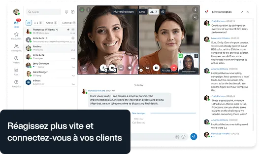 React and connect to customers faster